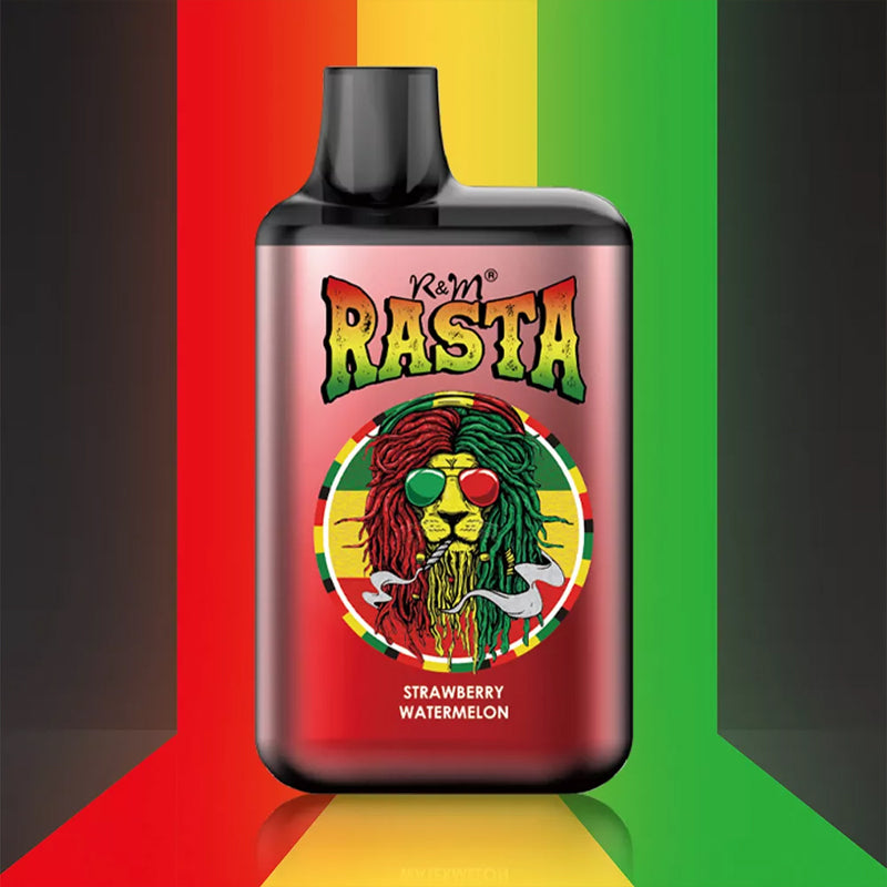 Original R&M RASTA 5500 Puffs Rechargeable Vape Kit Pod Device (Free Shipping)