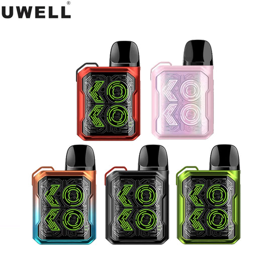 Original Uwell Caliburn GK2 Pod Kit 690mAh Battery 18W MOD Vaporizer Fit 2ml Cartridge Caliburn G2 Pod Vape