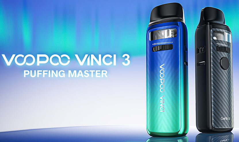 Original VOOPOO VINCI 3 Kit 1800mAh Battery 4ml Top Filling 50W Pod Mod Fit PnP Coil Free Shipping