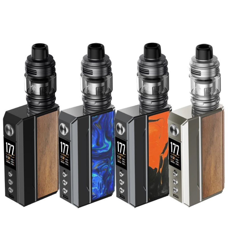 Original VOOPOO Drag 4 Kit 177W Vape Mod 5.5ml UFORCE-L Tank External 18650 Vaporizer Free Shipping