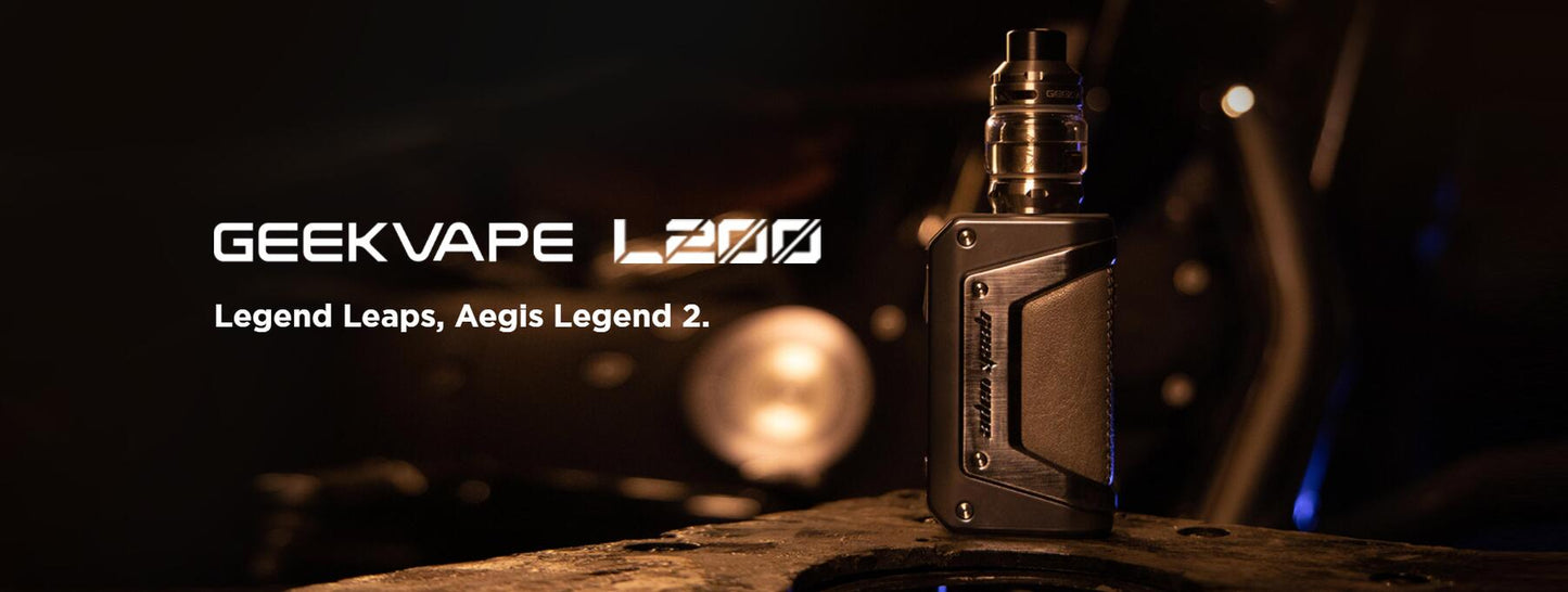 Original 200W Geekvape Aegis Legend 2 Kit Box MOD Vape L200 leaps Tank Fit Z Series Coil Vaporizer Free Shipping