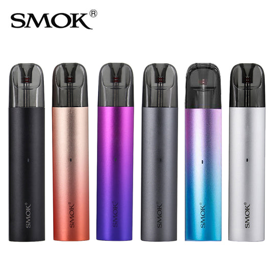 Original SMOK SOLUS Pod Kit 15W 700mAh 2.5ml Cartridge Meshed 0.9ohm Vape Free Shipping