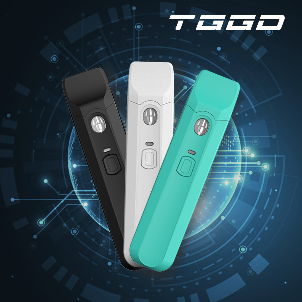 Original TGGD Vape Pen Pod Kit 270mah Rechargeable Battery 1ml Ceramic Coil Free Shipping