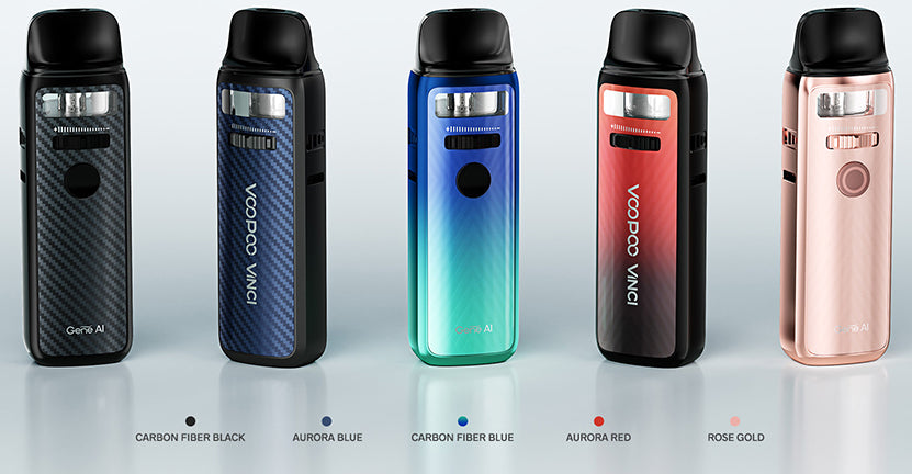 Original VOOPOO VINCI 3 Kit 1800mAh Battery 4ml Top Filling 50W Pod Mod Fit PnP Coil Free Shipping