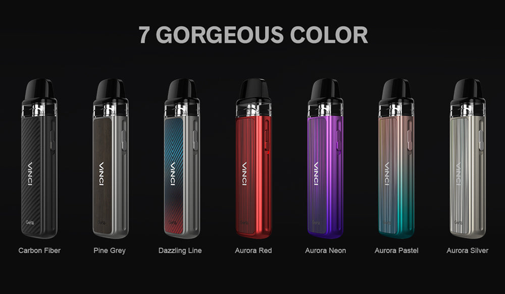 Original VOOPOO Vinci Pod Kit 15W 800mAh Battery Vape Resistance Cartridge Adjustable Airflow System Free Shipping