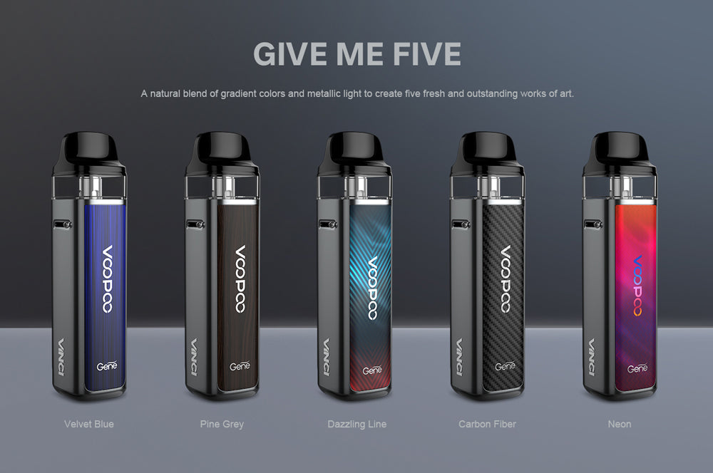 Original VOOPOO VINCI 2 Pod Mod Kit 50W 6.5ml 1500mAh Built-In Battery Vape Kit Free Shipping