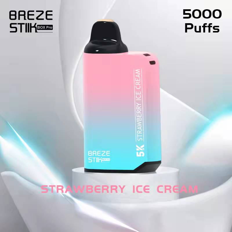 Original Breze Stink Box Pro 5000 puffs 950mAh 12ml Large Capacity Vape Kit Device (Free Shipping)