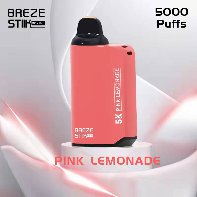 Original Breze Stink Box Pro 5000 puffs 950mAh 12ml Large Capacity Vape Kit Device (Free Shipping)