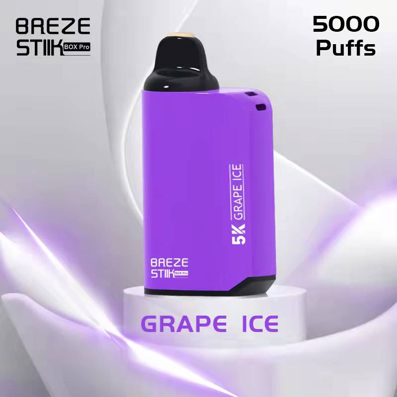 Original Breze Stink Box Pro 5000 puffs 950mAh 12ml Large Capacity Vape Kit Device (Free Shipping)