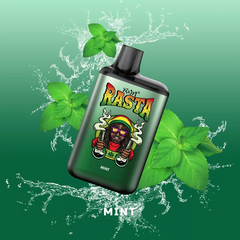 Original R&M RASTA 5500 Puffs Rechargeable Vape Kit Pod Device (Free Shipping)